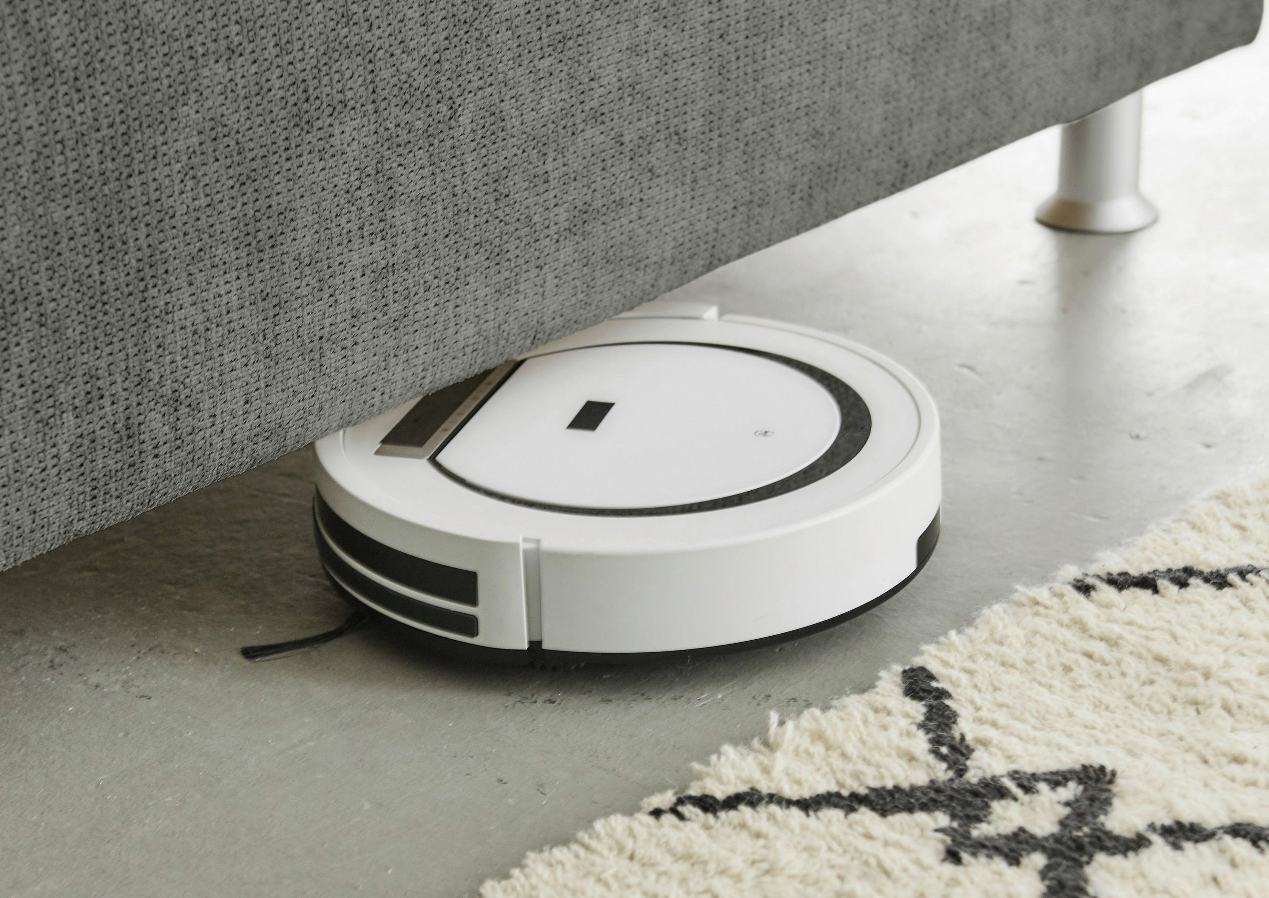 Thumbnail - Beldomo - Sleep Polsterliege, Dunkelgrau, Textil, furniert, H3, Höhe ca. 21 cm, 90x200 cm, Goldenes M, Made in EU, Bezug...