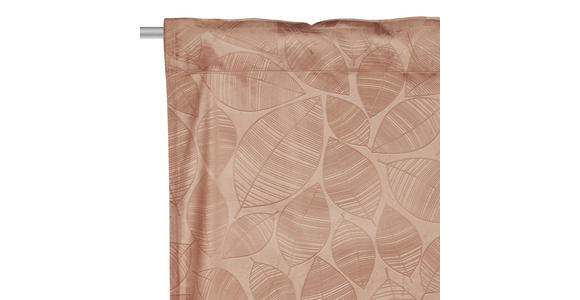 FERTIGVORHANG Verdunkelung - Koralle, KONVENTIONELL, Textil (140/245cm) - Esposa