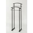 HERRENDIENER Schwarz  - Schwarz, Design, Metall (43/114/30cm) - Carryhome