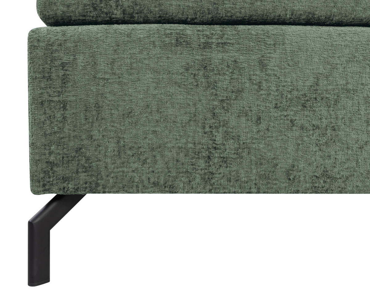 BOXSPRINGBETT 160/200 cm  in Mintgrün  - Schwarz/Mintgrün, Design, Textil/Metall (160/200cm) - Esposa