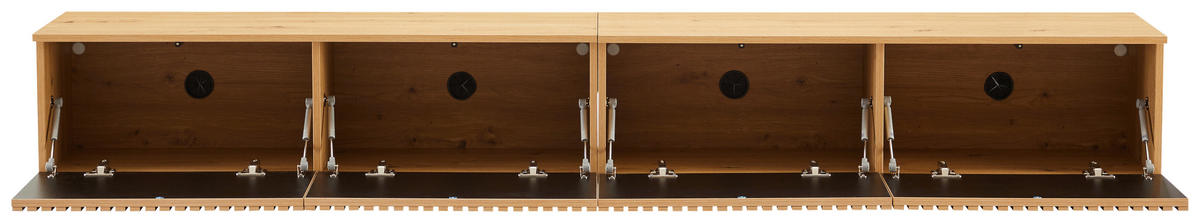 LOWBOARD  237/31,5/40 cm  hängend  - Hellgrau/Eiche Artisan, MODERN, Holzwerkstoff/Kunststoff (237/31,5/40cm) - Xora