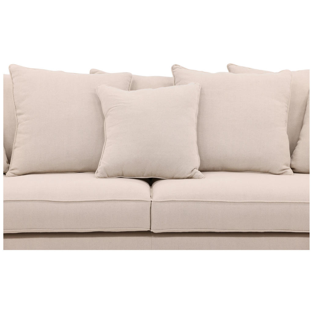 Thumbnail - Livetastic 2-Sitzer-Sofa, Beige, Holz, Textil, Birke, 3-Sitzer, 240x91x92 cm, Wohnzimmer, Sofas & Couches, Sofas, 2-Sitz...