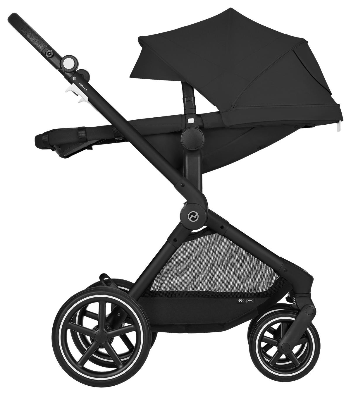 KINDERWAGENSET EOS LUX  - Schwarz, Basics, Textil/Metall (85/61/116cm) - Cybex