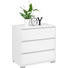 KOMMODE - Silberfarben/Weiß, Design, Holzwerkstoff (80/79/48cm) - Carryhome KOMMODE - Silberfarben/Weiß, Design, Holzwerkstoff (80/79/48cm) - Carryhome