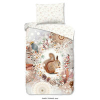 BETTWÄSCHE HIP Flanell, Biber 140/200 cm  - Sandfarben/Beige, Design, Textil (140/200cm)