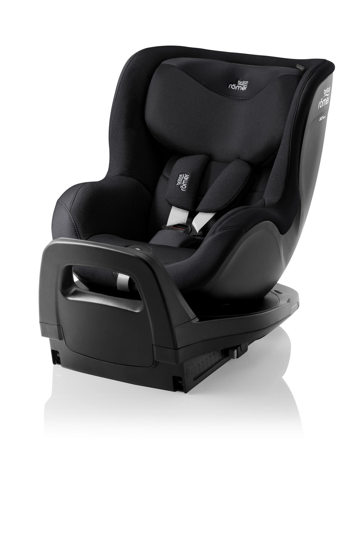 REBOARDER-KINDERSITZ Dualfix Pro M  - Schwarz, Basics, Kunststoff/Textil (44/48/74cm) - Britax Römer