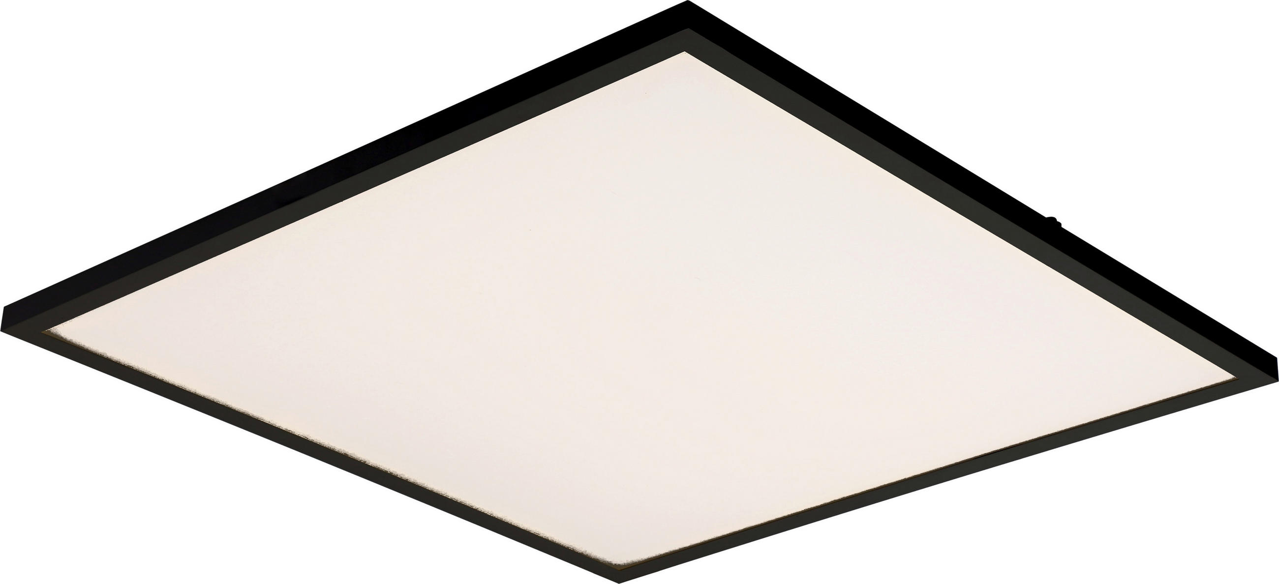 LED PANEL - fekete, Basics, műanyag/fém (45/45/4,5cm) - Novel