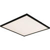 LED PANEL - fekete, Basics, műanyag/fém (45/45/4,5cm) - Novel