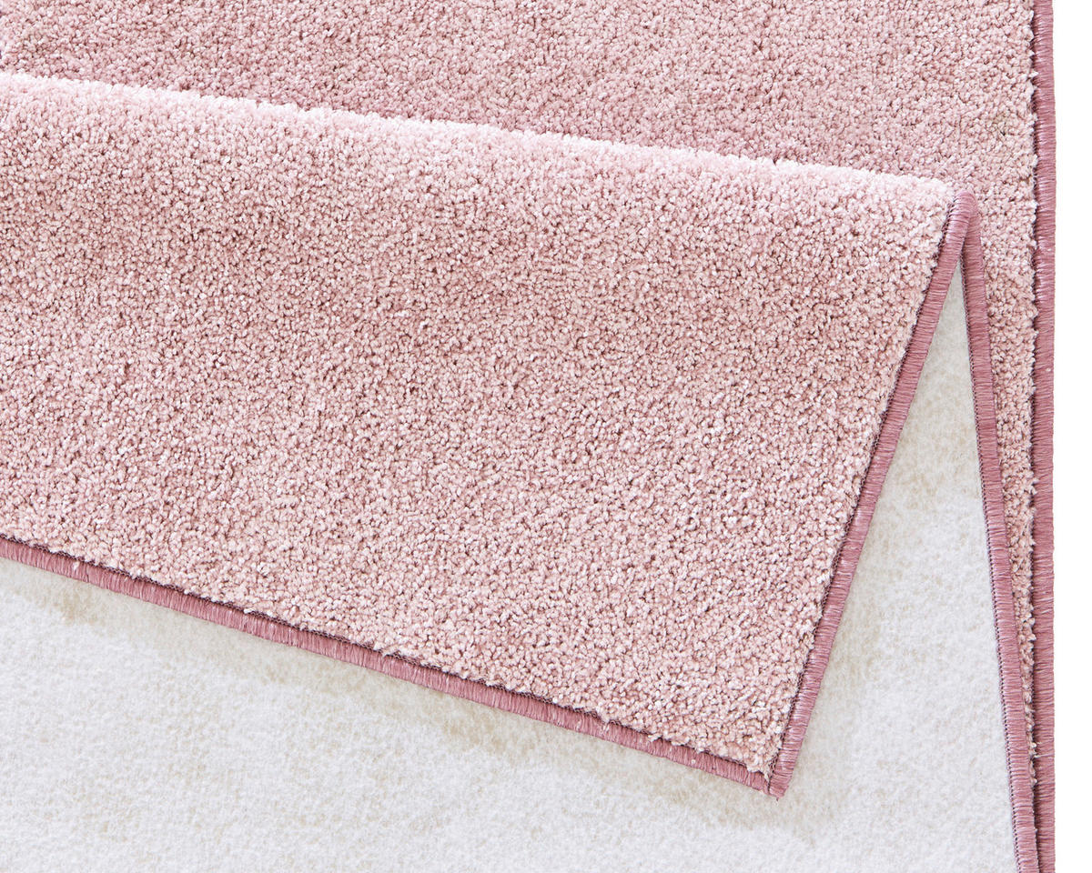 LÄUFER 80/400/400 cm Pure  - Hellrosa, Basics, Kunststoff (80/400/400cm) - Hanse Home