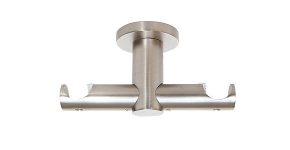 DECKENTRÄGER 5 cm  - Edelstahlfarben, Basics, Metall (5cm) - Homeware