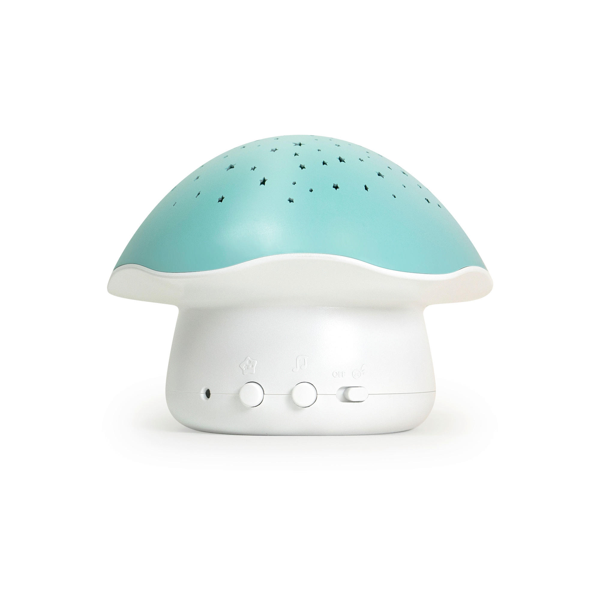 KINDER-NACHTLICHT MUSHROOM 18/13/21 cm   - Blau, Basics, Kunststoff (18/13/21cm) - Angelcare