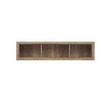 ZIDNA POLICA - boja hrasta, Dizajnerski, pločasti materijal (163/41,5/26,5cm) - Venda