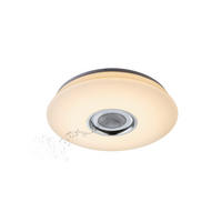 LED-DECKENLEUCHTE 18 W  40/7 cm    - Weiss, Basics, Kunststoff (40/7cm) - Globo