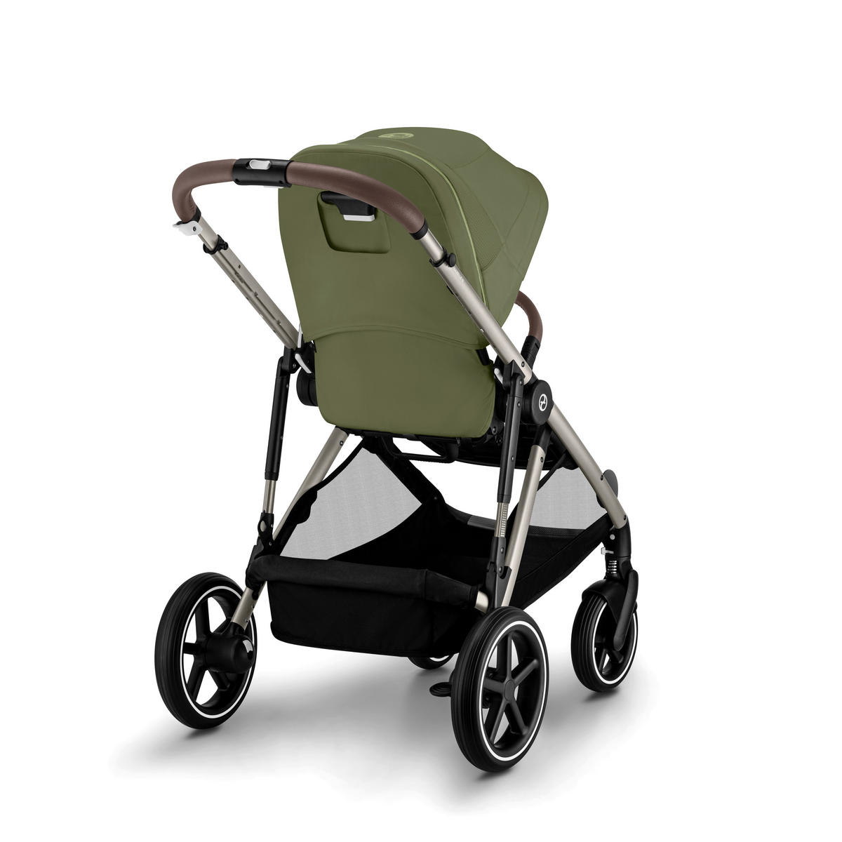 KINDERWAGEN  Gazelle S  Moss Green  - Taupe/Waldgrün, Basics, Textil/Metall (106/65/110cm) - cybex GOLD