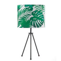 TISCHLEUCHTE 30/30/57 cm   - Hellgrün, Basics, Kunststoff/Textil (30/30/57cm)