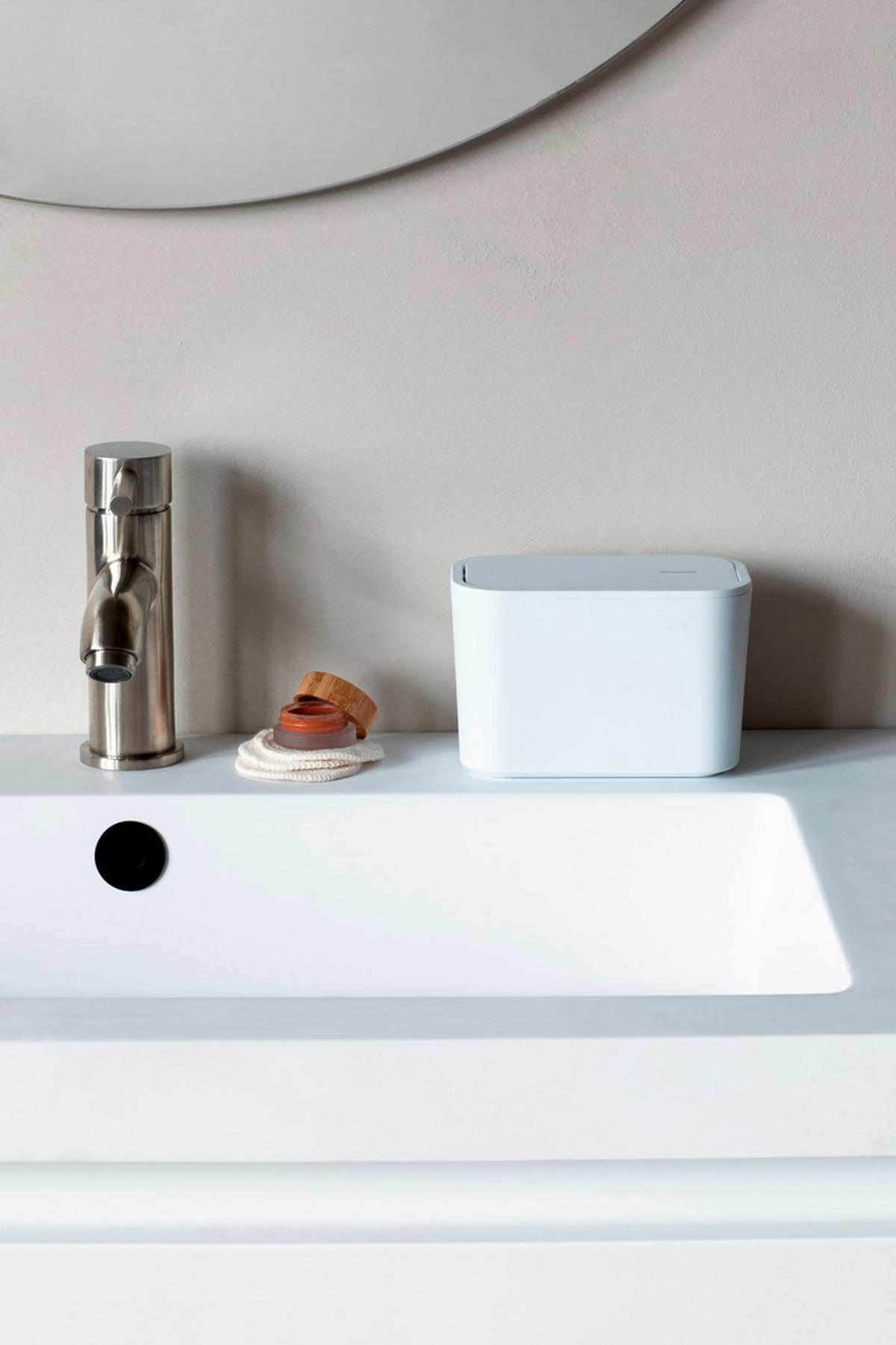 ABFALLEIMER MINDSET  - Weiß, Basics, Kunststoff (15/9.9/8.6cm) - Brabantia