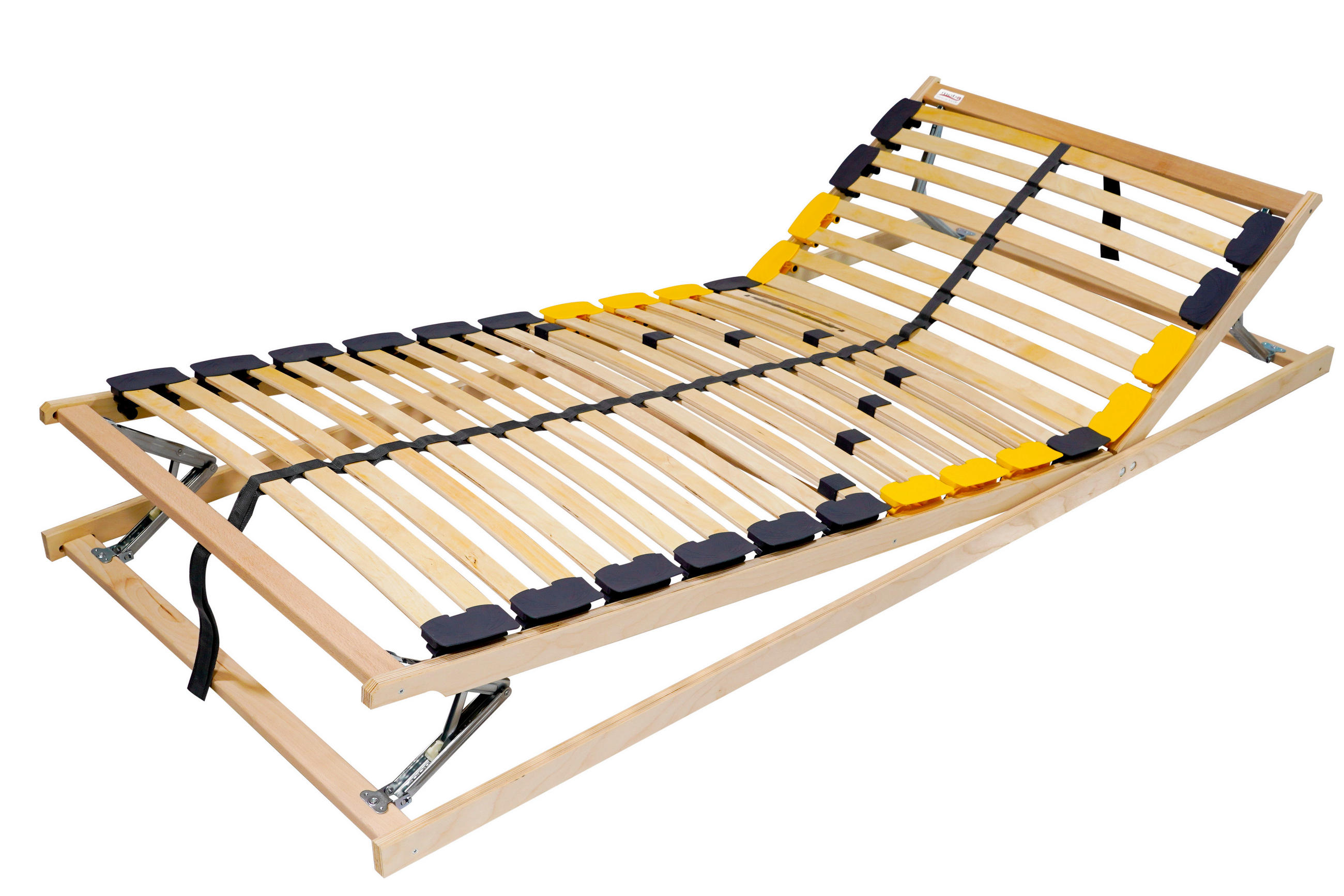 LETVENA PODLAGA 140/200 cm, - siva, Basics, kovina/umetna masa (140/200cm) - Sleeptex