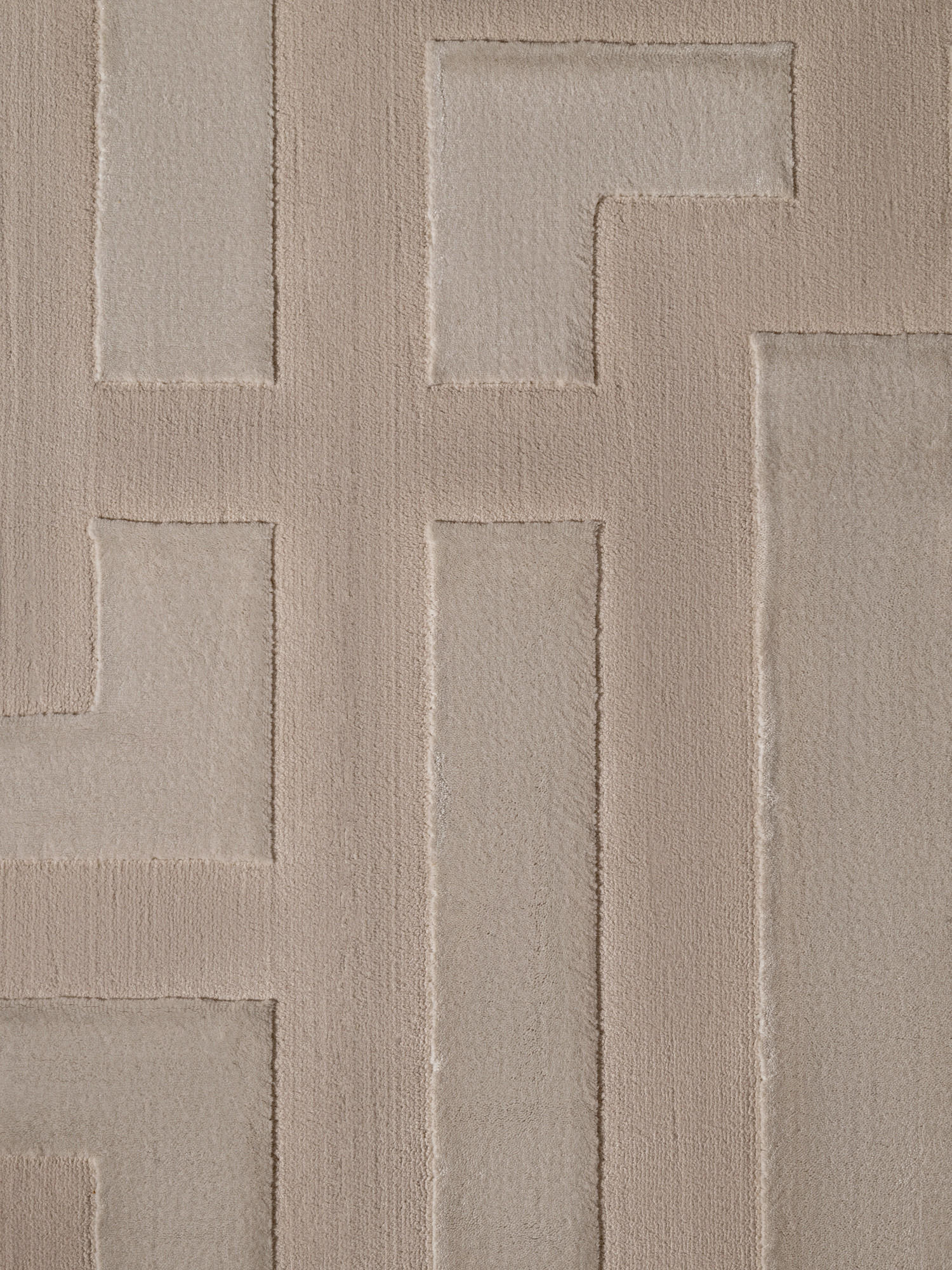 WEBTEPPICH 120/170 cm Perles Creme, Beige  - Beige/Creme, Design, Kunststoff (120/170cm) - Elle Decoration
