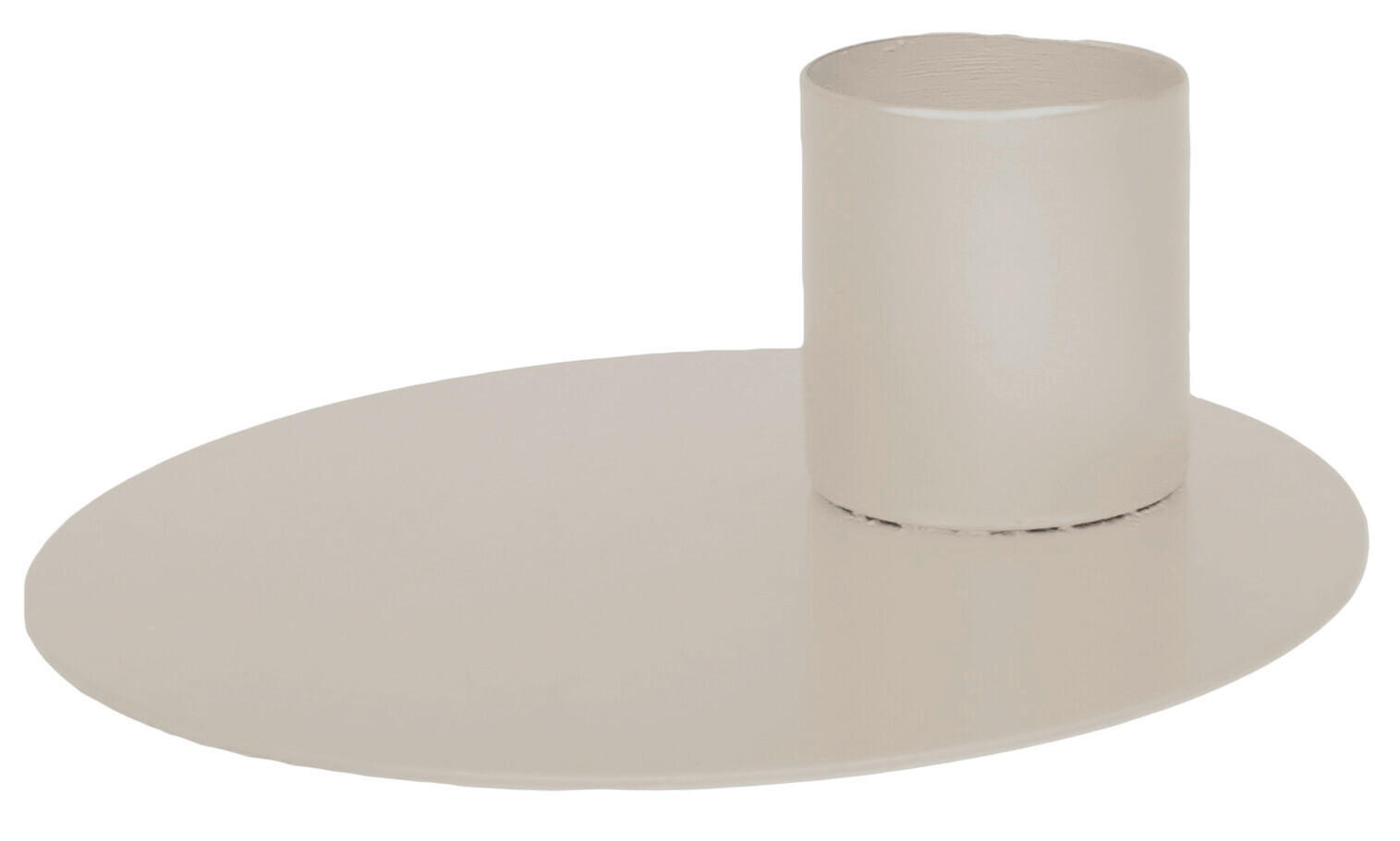 STABKERZENHALTER - Greige, Basics, Metall (12,5cm)