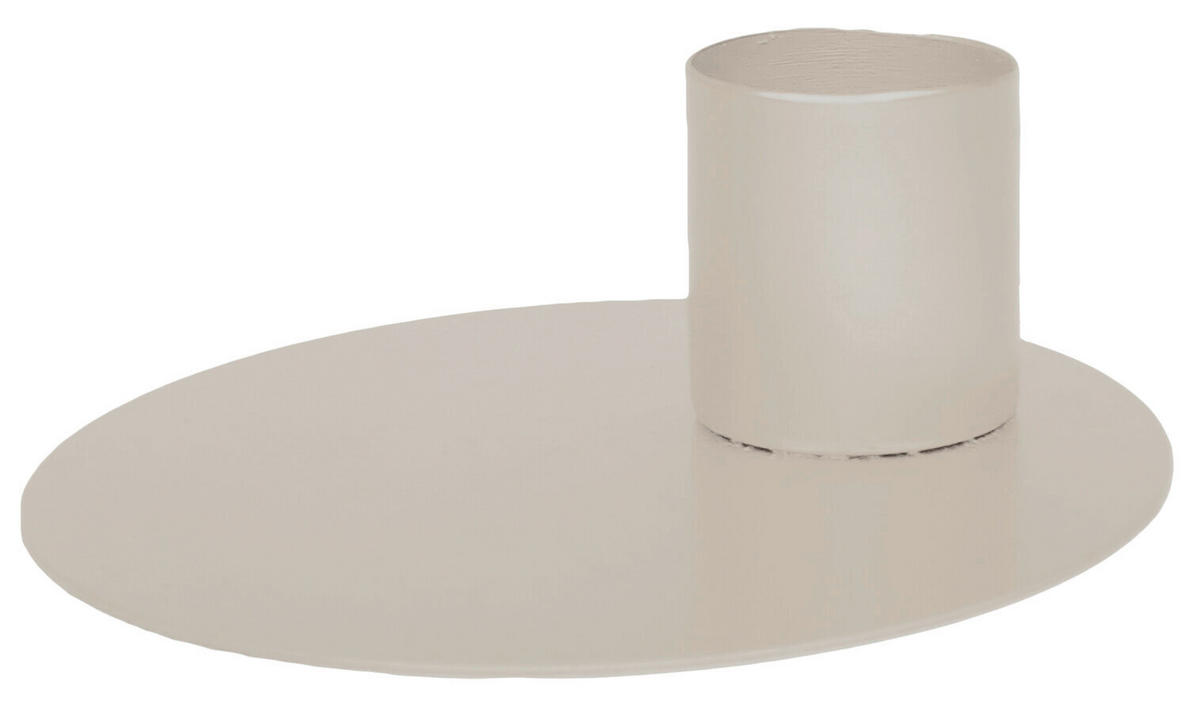 STABKERZENHALTER - Greige, Basics, Metall (12,5cm)