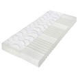 KOMFORTSCHAUMMATRATZE 160/200 cm Höhe ca. 20 cm  - Weiß, Basics, Textil (160/200cm) - Xora
