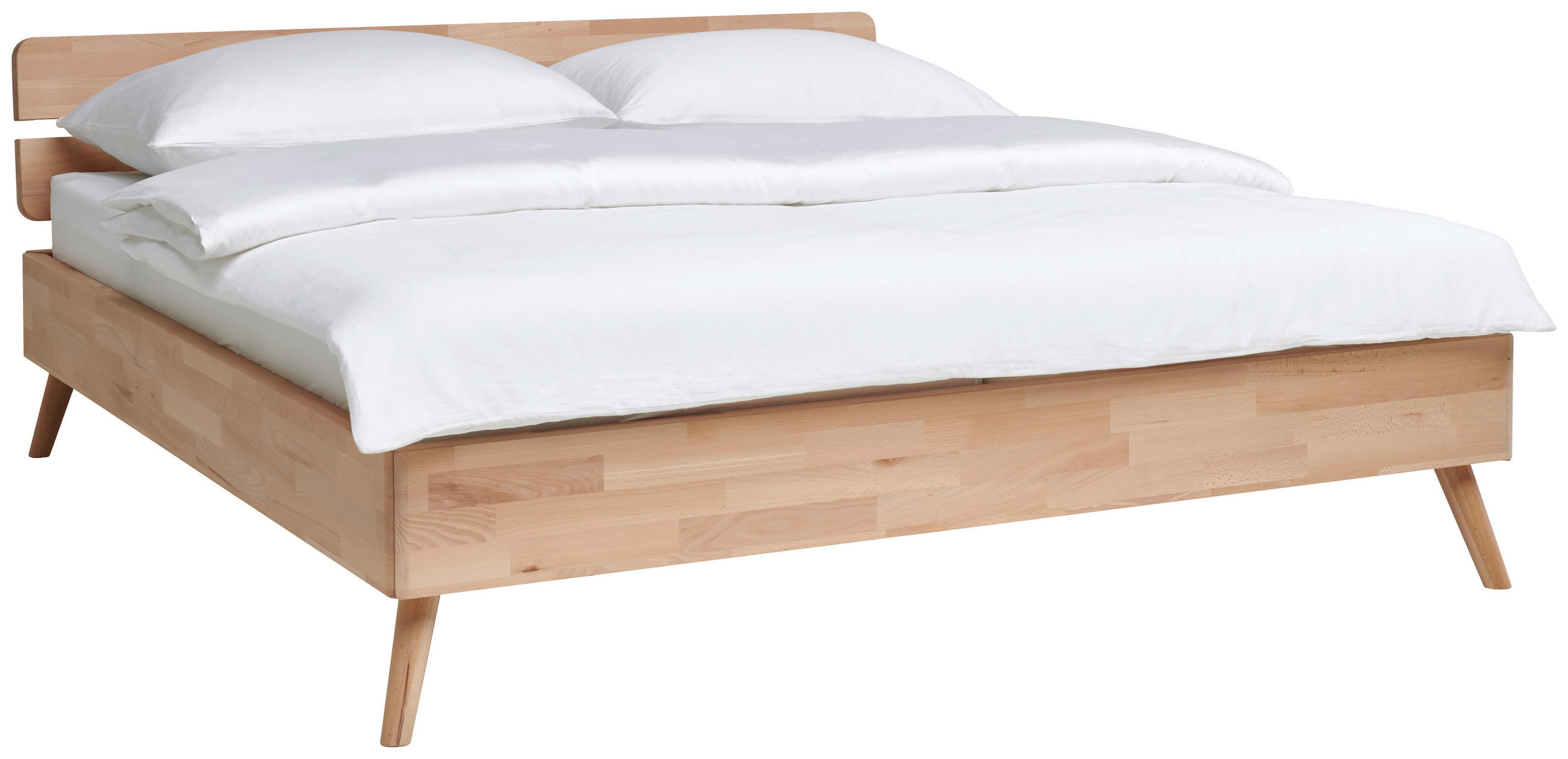 POSTEĽ, 180/200 cm, jadrový buk - jadrový buk, Natur, drevo (180/200cm) - MID.YOU