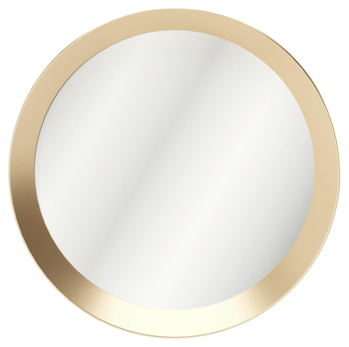 WANDSPIEGEL 80/80/5 cm    in rund  - Goldfarben, Design, Glas/Kunststoff (80/80/5cm) - Playboy