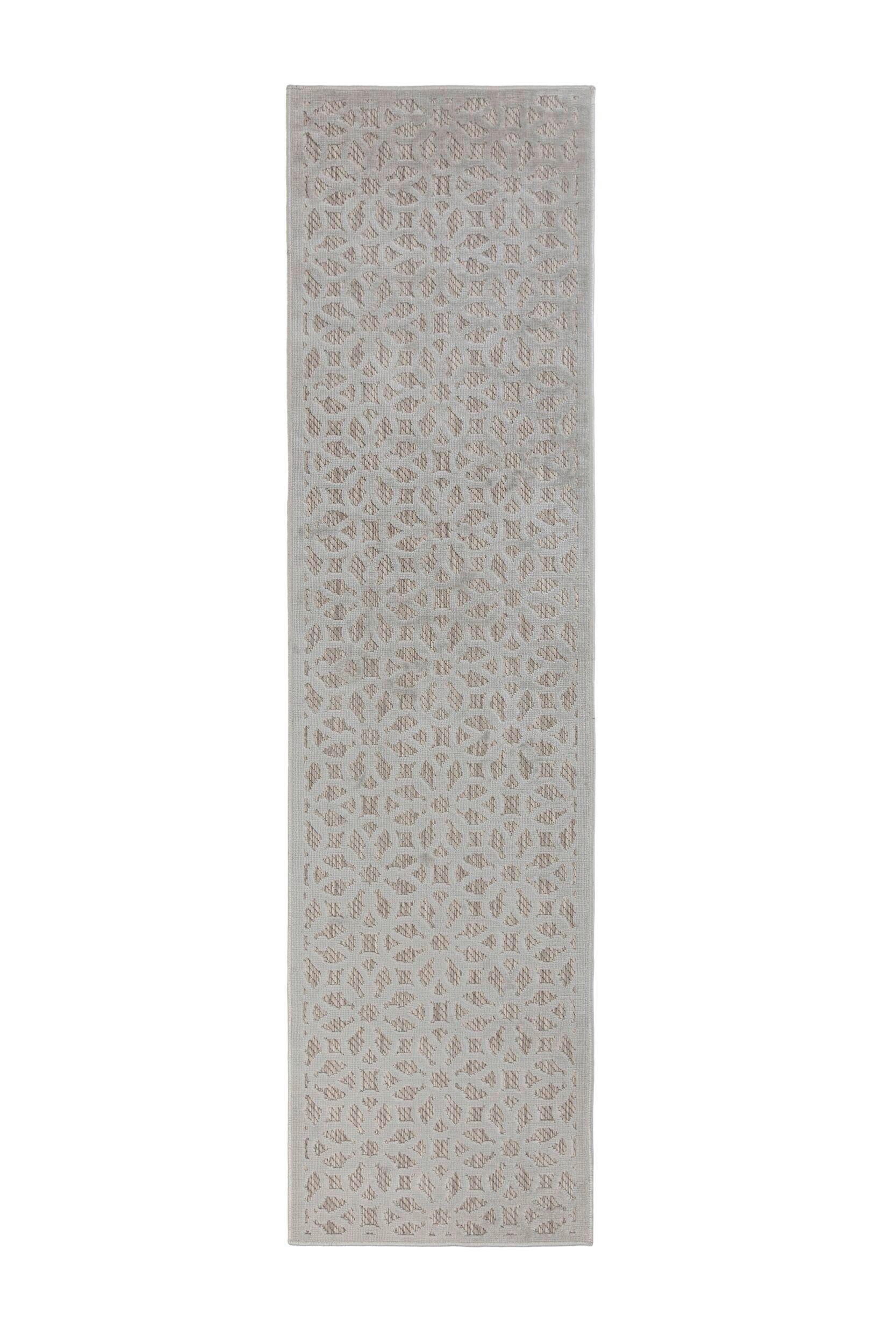 OUTDOORTEPPICH 66/230 cm Piatto  - Silberfarben, Basics, Textil (66/230cm)