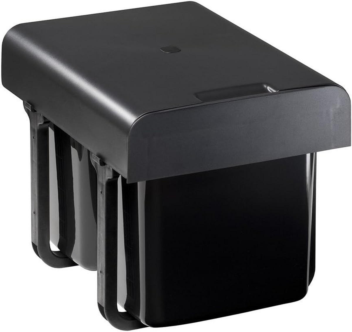 EINBAUABFALLSAMMLER 32 l  Kunststoff  - Schwarz, Basics, Kunststoff (35,5/36,5/47,3-91cm) - HKT