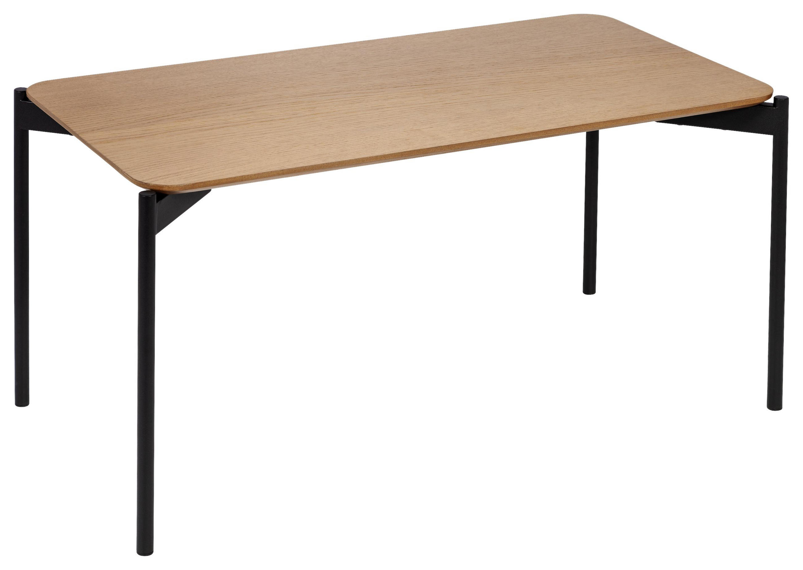 Couchtisch in Holz, Metall 90/45/45 cm