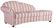 RÉCAMIERE Rot, Beige Flachgewebe  - Beige/Rot, Design, Holz/Textil (191/83/81cm) - Max Winzer