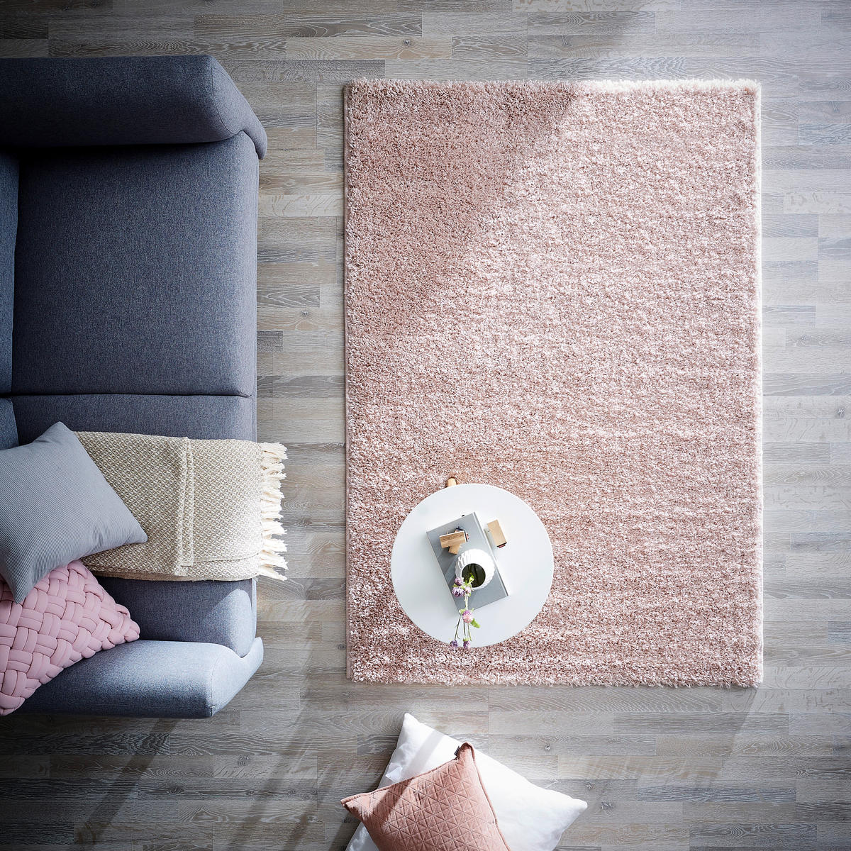 WEBTEPPICH 80/150 cm Rosa  - Rosa, Textil (80/150cm) - Boxxx