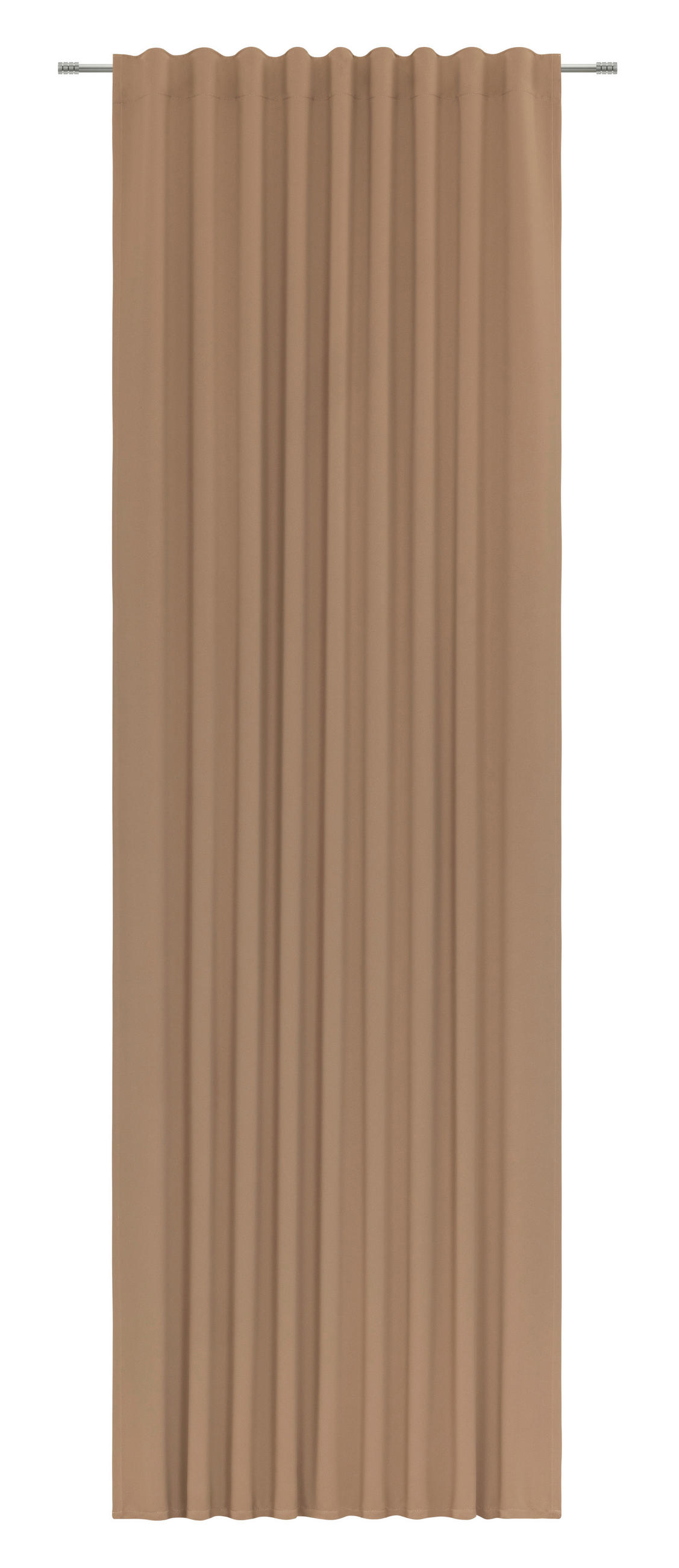 HOTOVÝ ZÁVES, zatemnenie, 140/300 cm - mokka, Basics, textil (140/300cm) - Esposa