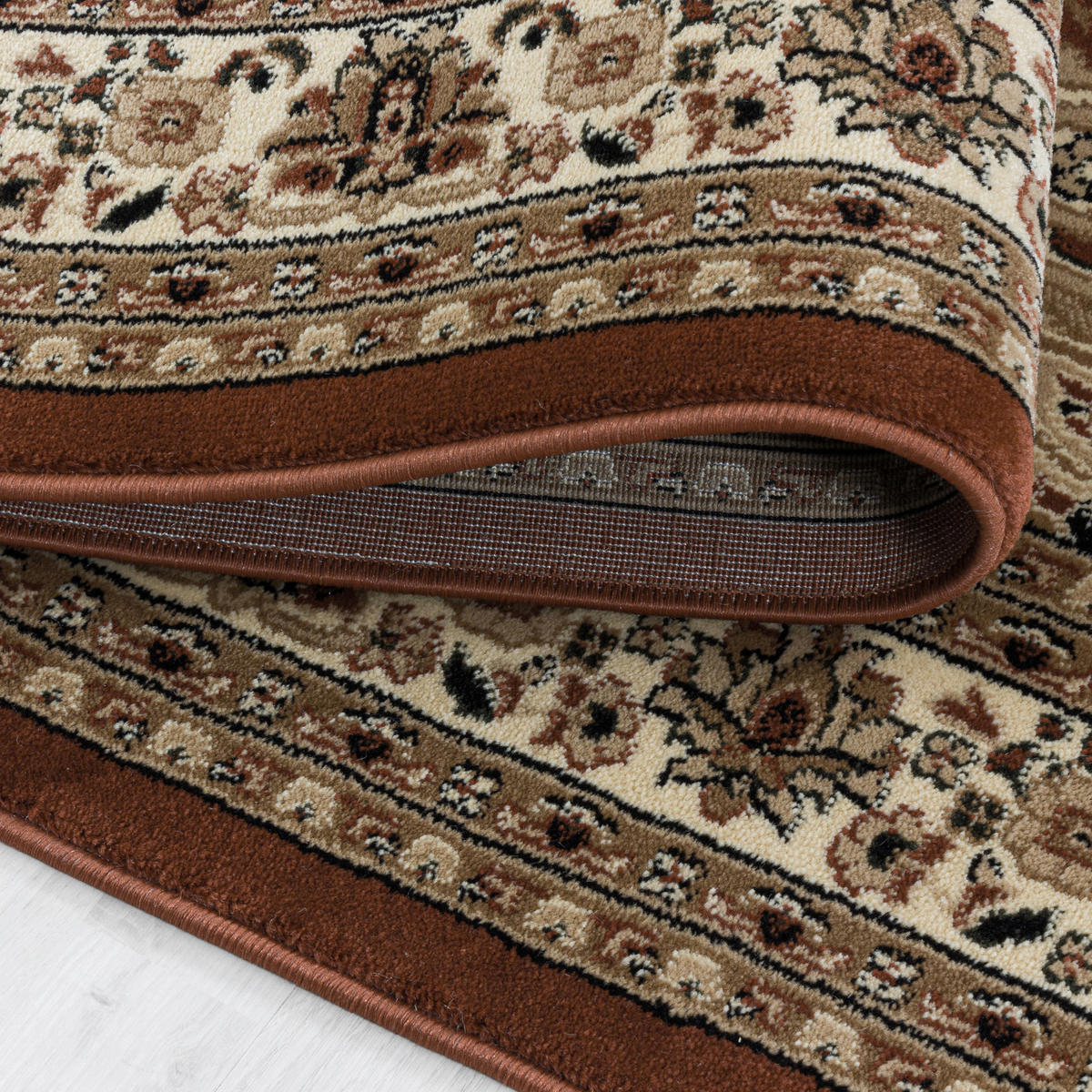 WEBTEPPICH 300/400 cm Kashmir 2607 Terra Terracotta  - Terracotta, LIFESTYLE, Textil (300/400cm)