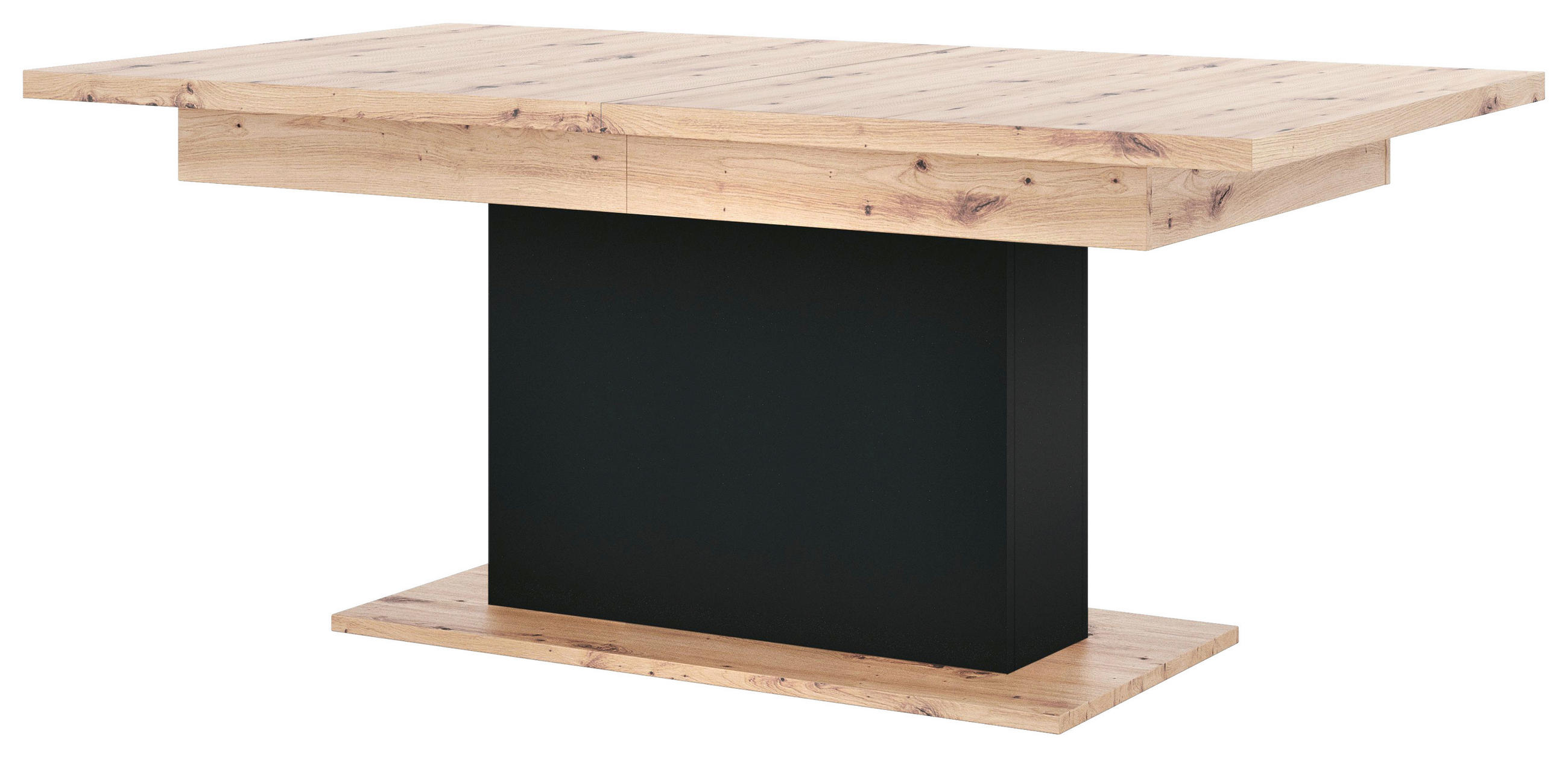 Hom`in VÝSUVNÝ STŮL, dub artisan, 180-230/77/100 cm