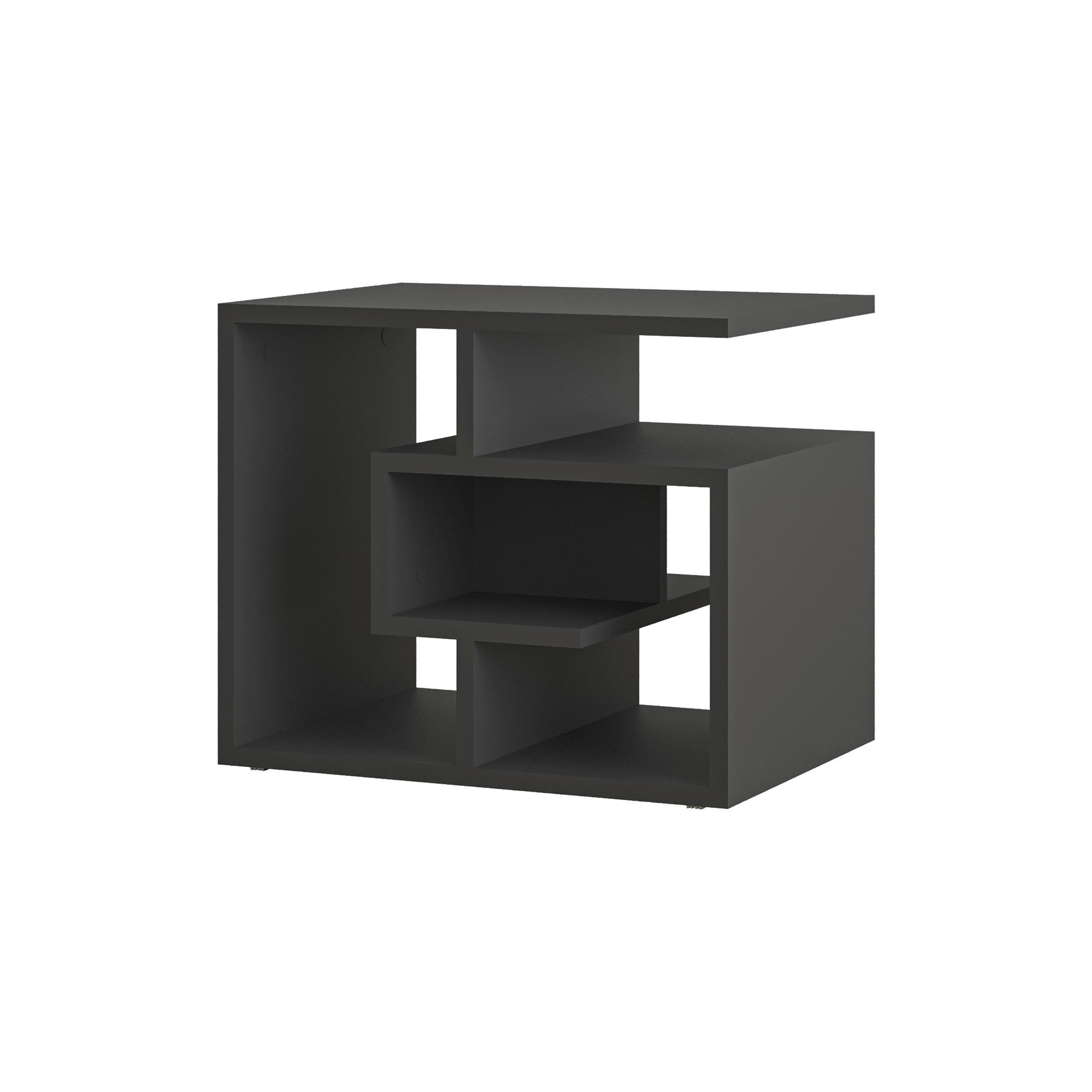 COUCHTISCH Anthrazit  - Anthrazit, Design, Holzwerkstoff (54/45/40cm) - Livetastic