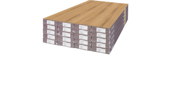 LAMINATBODEN Predia Eiche per m² - Eichefarben, KONVENTIONELL, Holzwerkstoff (129,2/19,3/0,8cm) - Venda