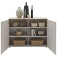 SIDEBOARD  in 120,2/89/43 cm  - Kaschmir/Eichefarben, Design, Holzwerkstoff/Kunststoff (120,2/89/43cm) - Voleo