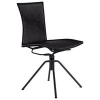 GARTENSTUHL Schwarz  - Schwarz, Basics, Kunststoff (52/91/58cm) - Musterring