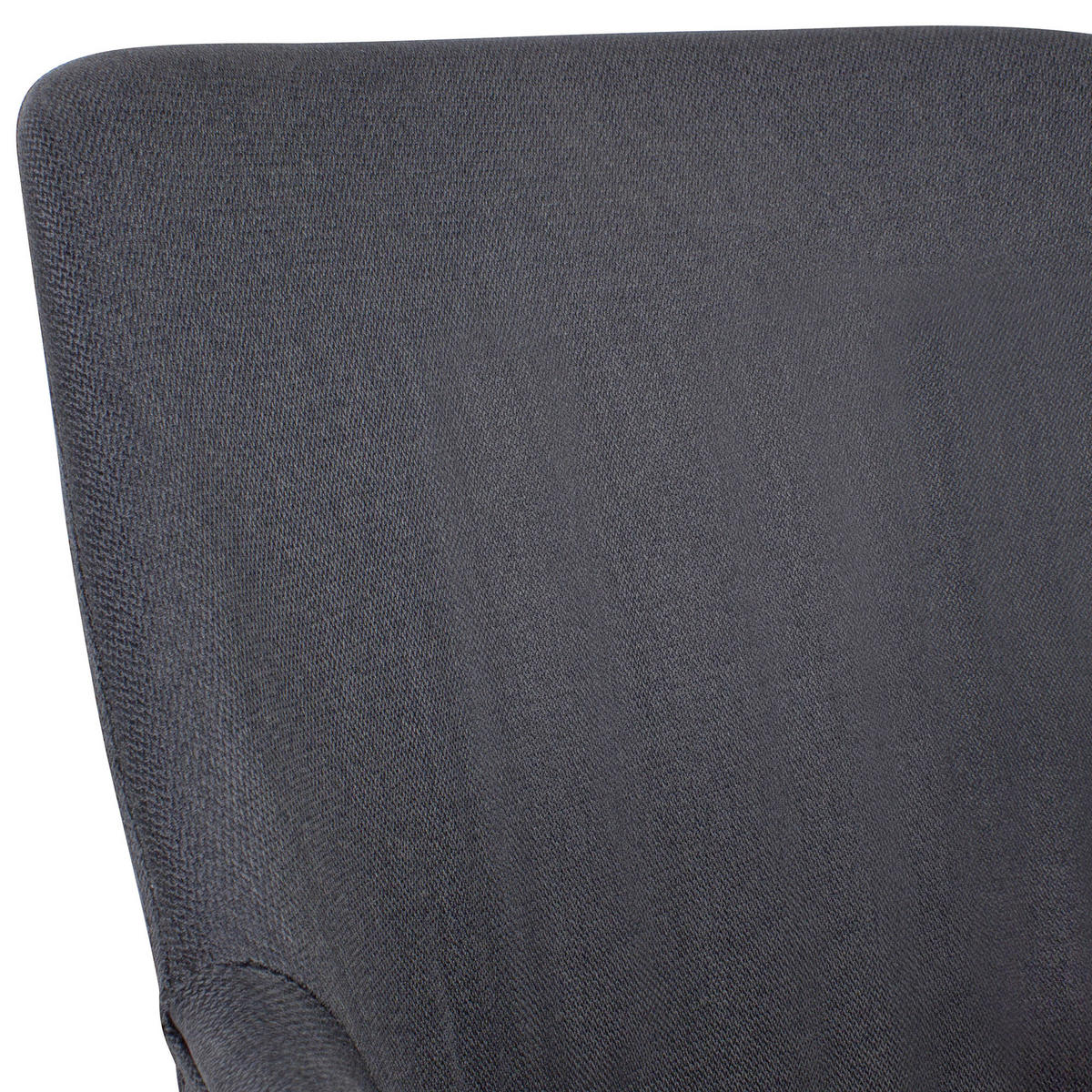 SET NASLANJAČEV, tekstil črna  - črna, Moderno, tekstil/les (54/85/58cm) - MID.YOU