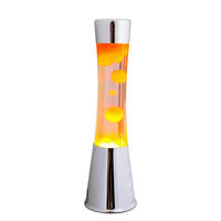 LAVALEUCHTE - Edelstahlfarben/Bernsteinfarben, Basics, Metall (11.2/11.2/40cm)