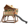 SPIELTURM 432/288/193 cm  - Braun/Grau, KONVENTIONELL, Holz (432/288/193cm) - Ambia Garden