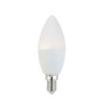 LED-LEUCHTMITTEL   E14 4,9 W  - Weiß, Basics, Kunststoff/Metall (3,7/11cm) - Boxxx