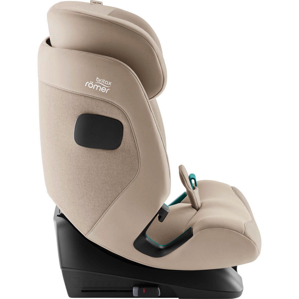 KINDERAUTOSITZ SAFEFIX Teak  - Hellbraun, Basics, Kunststoff/Textil (44/69-83/48cm) - Britax Römer