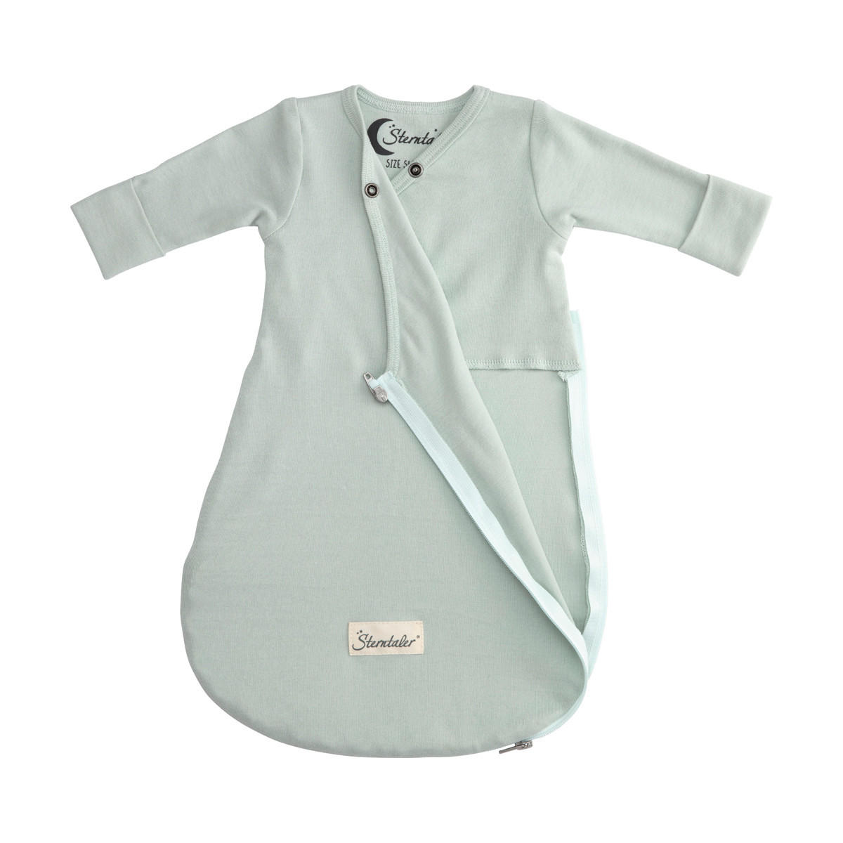 BABYSCHLAFSACK EDDA   44 cm    - Türkis, Basics, Textil (44cm) - Sterntaler