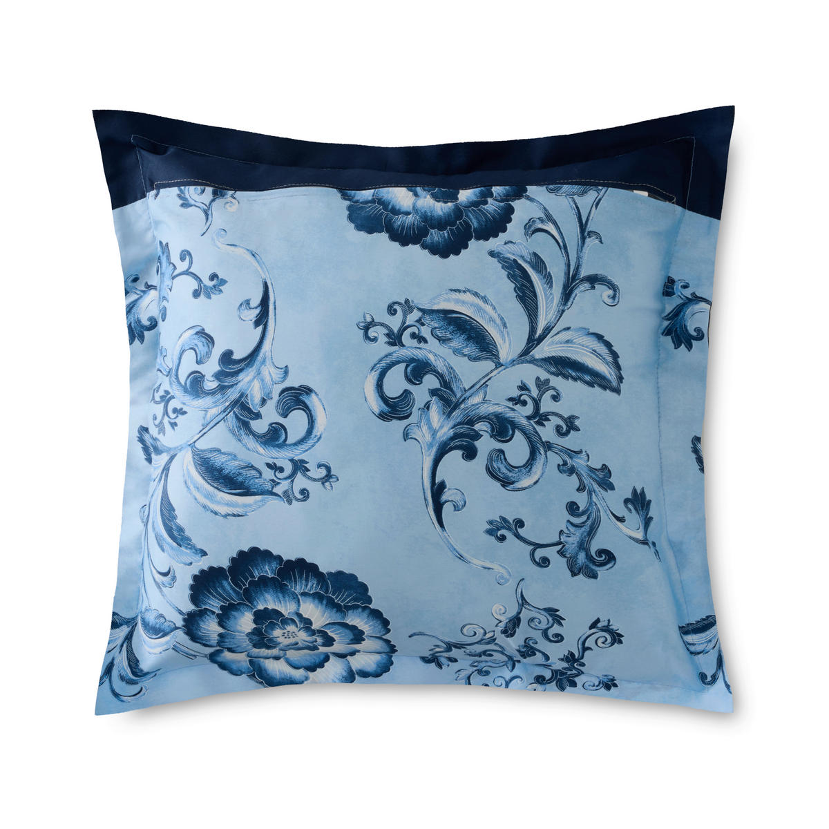 KISSENHÜLLE Paraggi 40/40 cm  - Blau, KONVENTIONELL, Textil (40/40cm) - Bassetti