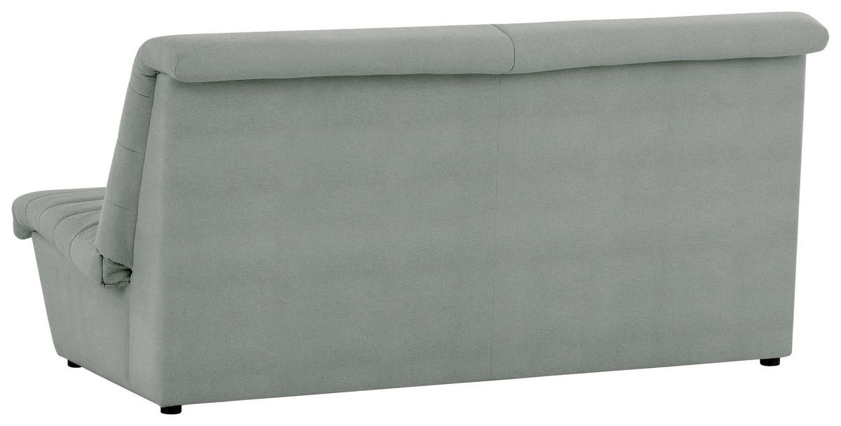 2-SITZER-SOFA Webstoff Mintgrün  - Schwarz/Mintgrün, Design, Kunststoff/Textil (185/92/103cm) - LOOKS by W.Joop