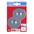 MONTAGEPLATTEN - Chromfarben, Basics, Kunststoff (6,1/1,4cm) MONTAGEPLATTEN - Chromfarben, Basics, Kunststoff (6,1/1,4cm)