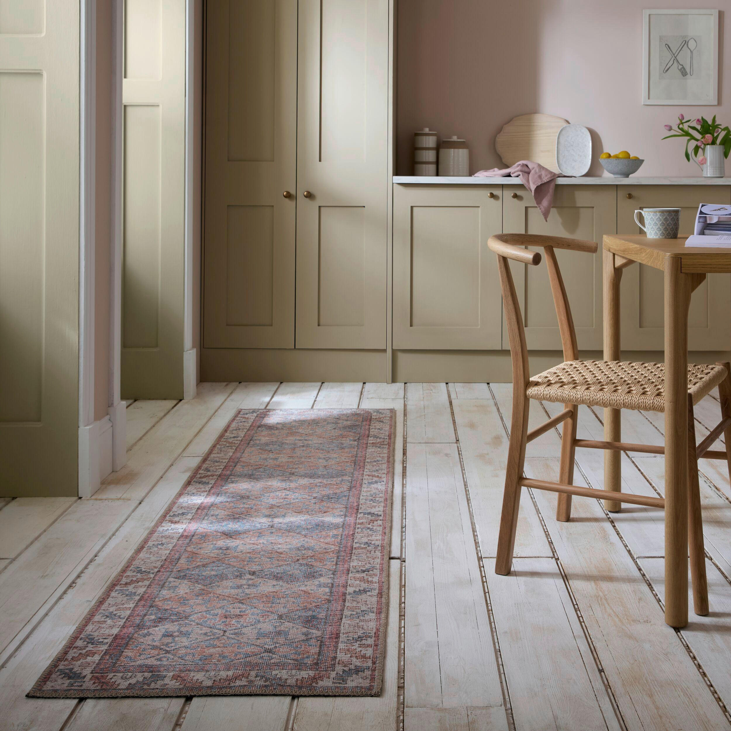 LÄUFER 60/230 cm Blau  - Blau, MODERN, Textil (60/230cm) - Xora