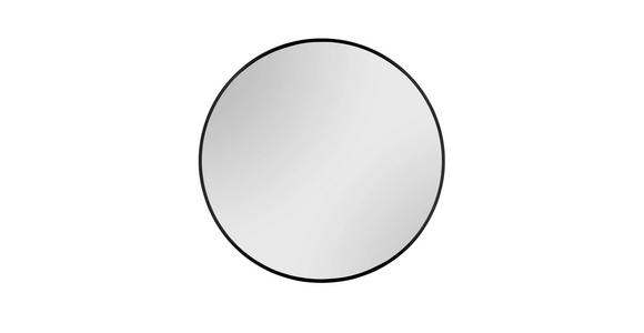 WANDSPIEGEL 70/70/3 cm  - Schwarz, Trend, Glas/Metall (70/70/3cm) - Boxxx